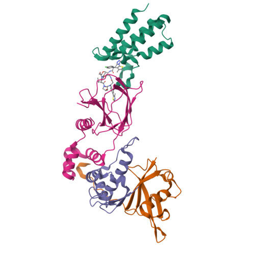 Vcb Protac RCSB PDB - 8BDT: Ternary complex between VCB, BRD4-BD2 and PROTAC 51