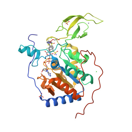 RCSB PDB - 8BL1: Human Sirt6 in complex with the inhibitor S6039 and ...
