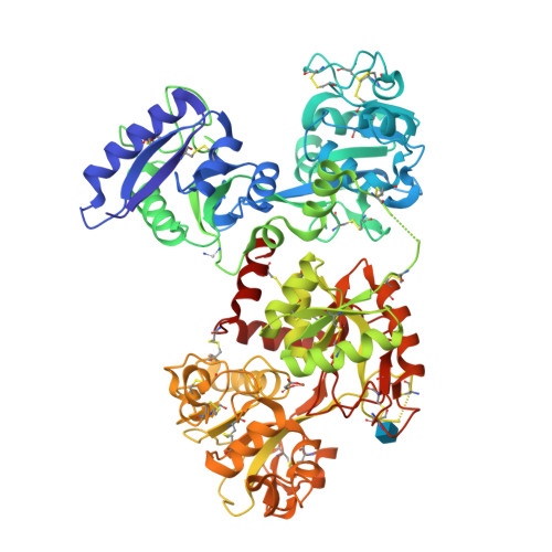 RCSB PDB - 8BRC: Crystal structure of the adduct between human serum ...