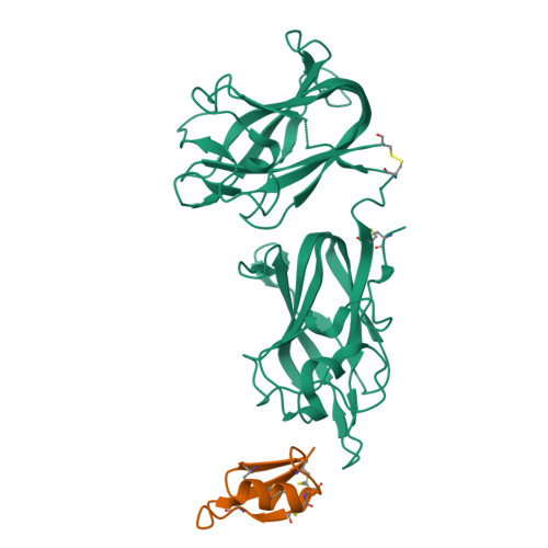 RCSB PDB - 8C5G: Structure of human Neuropilin-1 b1b2 domains in ...