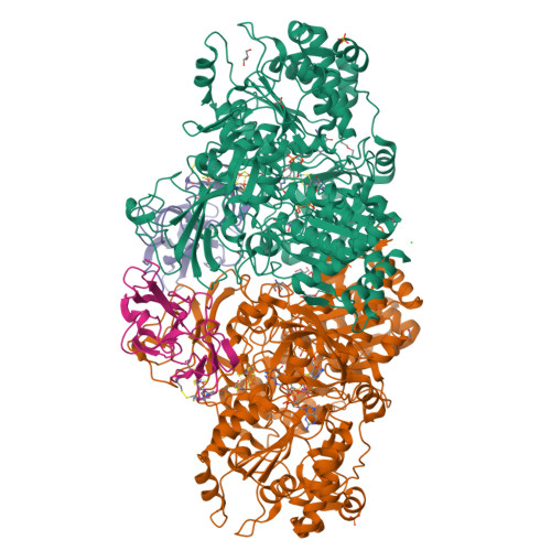 RCSB PDB - 8CGS: Crystal structure of arsenite oxidase from Alcaligenes ...