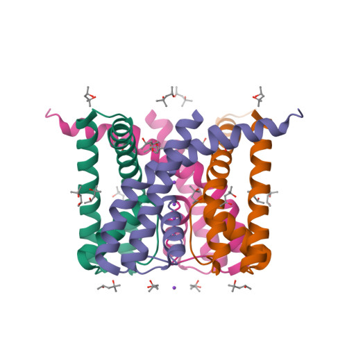 RCSB PDB - 8CU1: Structure Of A K+ Selective NaK Mutant (NaK2K, Laue ...