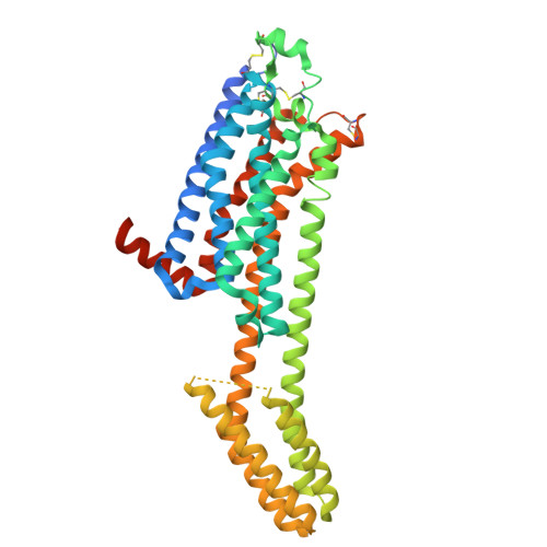 RCSB PDB - 8CU7: Crystal structure of A2AAR-StaR2-bRIL in complex with ...