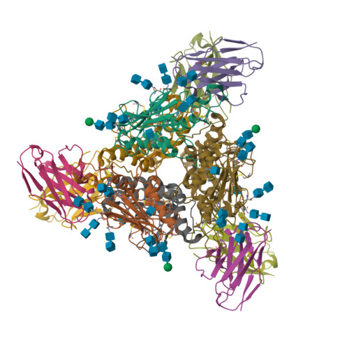 RCSB PDB - 8DMH: Lymphocytic choriomeningitis virus glycoprotein in ...