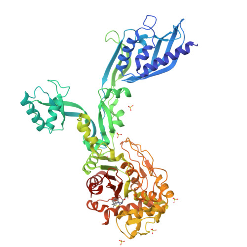 RCSB PDB - 8F3L: Crystal structure of Penicillin Binding Protein 5 ...