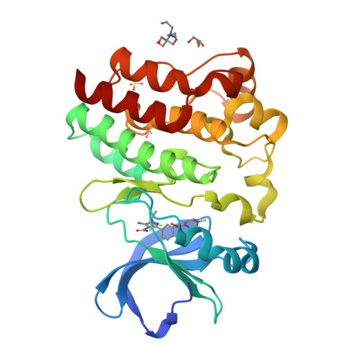 RCSB PDB - 8FLL: Crystal Structure Of BTK Kinase Domain In Complex With ...