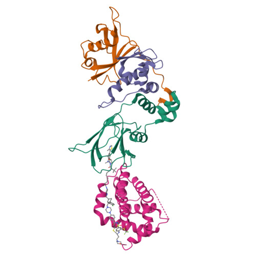 Vcb Protac RCSB PDB - 8FY1: E3:PROTAC:target ternary complex structure (VCB/753b ...