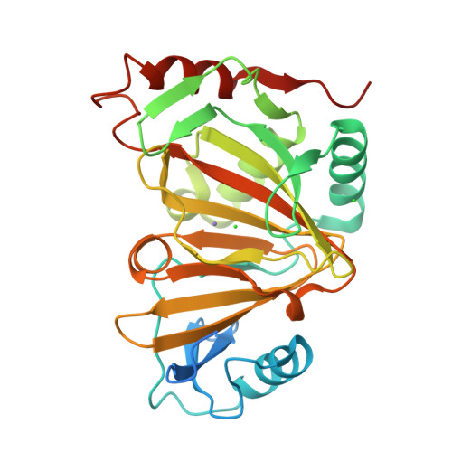 RCSB PDB - 8HBB: Crystal structure of Caenorhabditis elegans NMAD-1 in ...