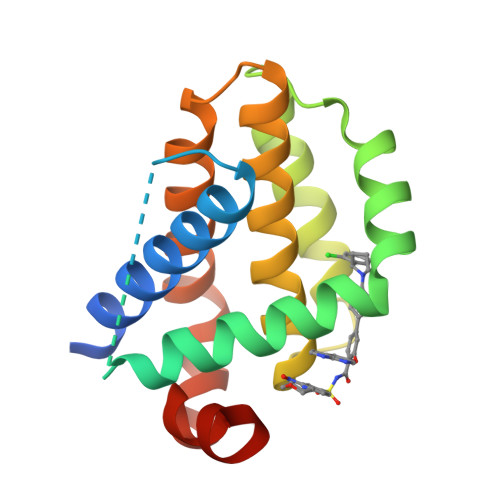 RCSB PDB - 8HTR: Crystal structure of Bcl2 in complex with S-9c