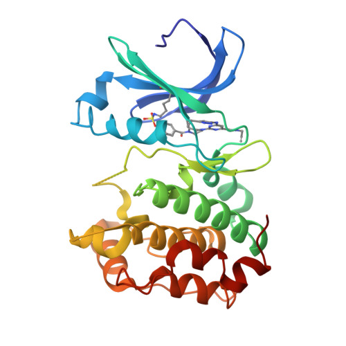 RCSB PDB - 8JF4: The crystal structure of human AURKA kinase domain in ...