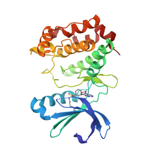 RCSB PDB - 8JG8: The crystal structure of human aurka kinase domain in ...