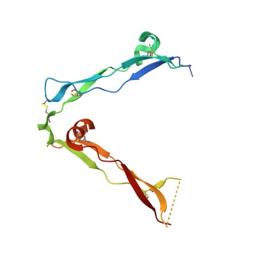 RCSB PDB - 8OXR: Structure of the N-terminal didomain d1_d2 of the ...