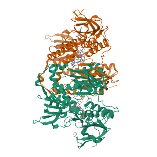 RCSB PDB - 8PF3: Crystal structure of Trypanosoma brucei trypanothione ...