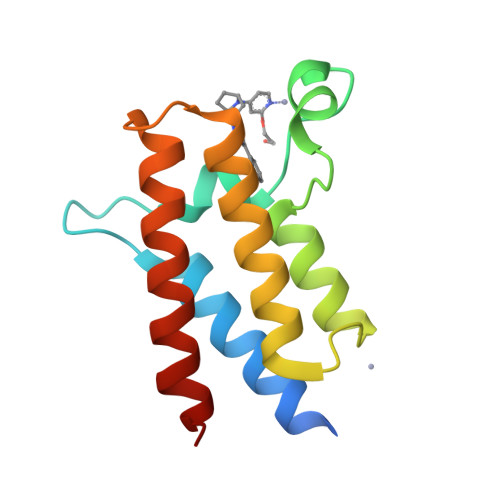 RCSB PDB - 8QJT: BRM (SMARCA2) Bromodomain in complex with ligand 10