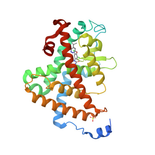 RCSB PDB - 8RQO: Human thyroid hormone receptor alpha ligand binding ...