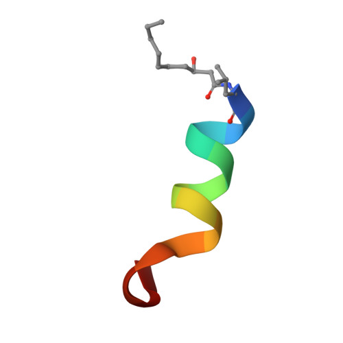 RCSB PDB - 8S2D: NMR structure of entolysin A in micellar DPC solution