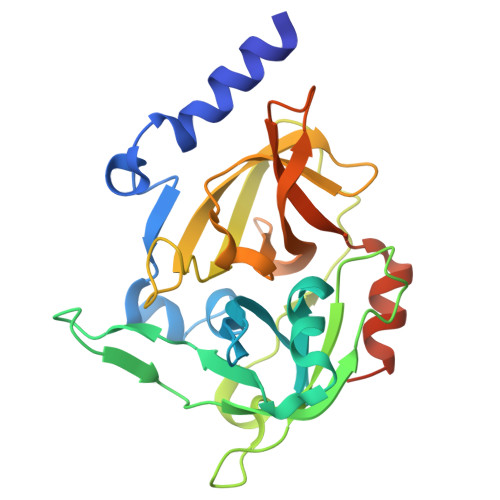 RCSB PDB - 8T3J: Crystal structure of native exfoliative toxin C (ExhC ...