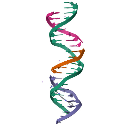Tbd Structure RCSB PDB - 8TBD: Sequence specific (AATT) orientation of Hoechst ...