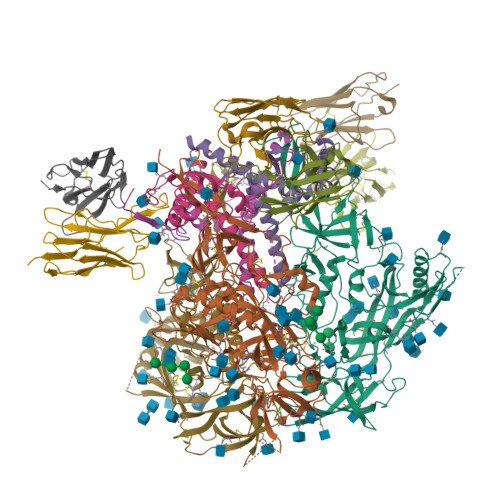 RCSB PDB - 8TJS: CRYO-EM STRUCTURE OF HIV-1 BG505DS-SOSIP.664 ENV ...