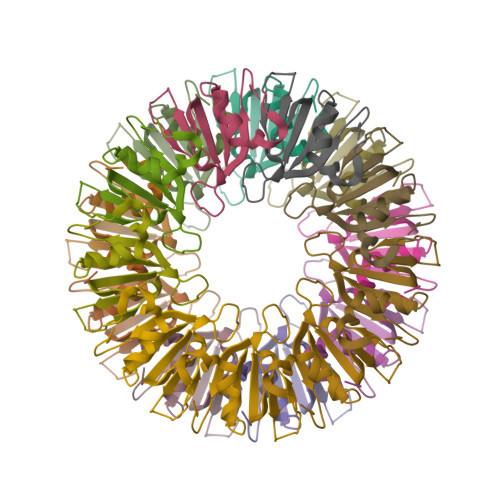 RCSB PDB - 8ZRA: GerQ filaments from Bacillus amyloiquefaciens