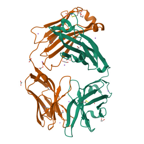RCSB PDB - 9B74: Crystal structure of humanized 44H10 Fab Version 14