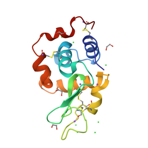 RCSB PDB - 9B7F: S_SAD structure of HEWL using lossless default compression