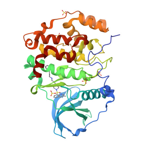 RCSB PDB - 9EPW: Crystal structure of human Casein Kinase II subunit ...