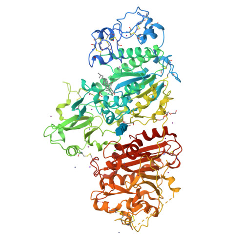 RCSB PDB - 9EU5: SSX structure of Autotaxin at room temperature