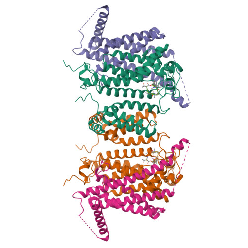 Inositol phosphorylceramide synthase catalytic subunit AUR1 structure