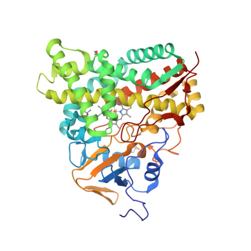 RCSB PDB - 9JL5: CYP105A1 R84A complexed with mevastatin