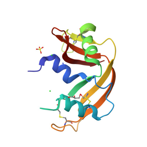 RCSB PDB - 9JWD: Crystal structure of RNAs A treated with sodium cyanide
