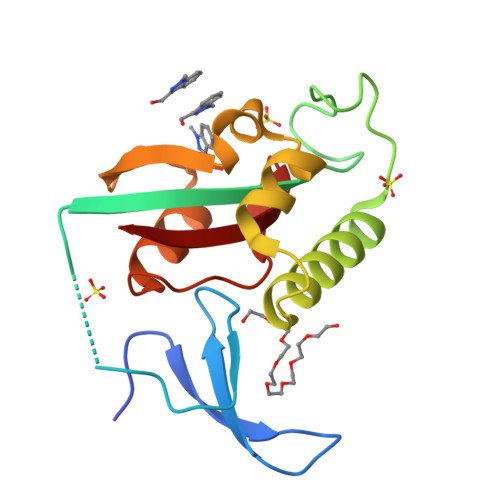 RCSB PDB - 9KX9: Crystal structure of the PIN1 and fragment 35 complex.
