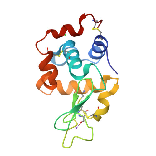 RCSB PDB - 9LML: Room temperature structure of lysozyme by serial ...