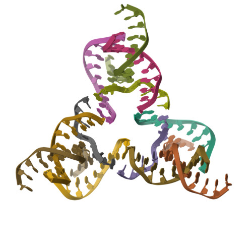 RCSB PDB - 9NDB: [4,7,8-2] Shifted tensegrity triangle with an (arm ...