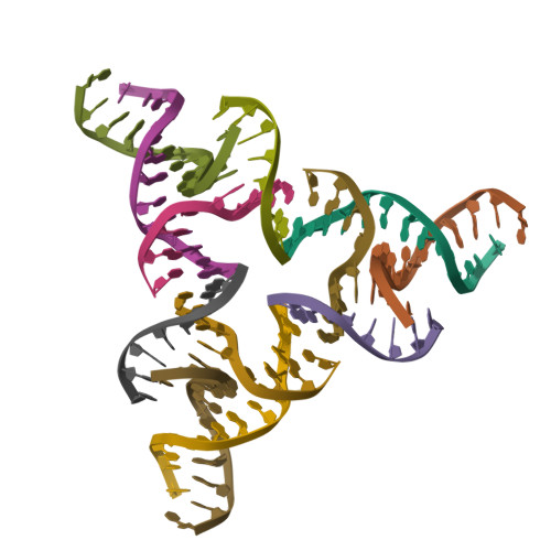 RCSB PDB - 9NDI: [3,8,9,P-1] Shifted tensegrity triangle with an (arm ...