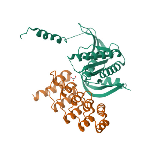 RCSB PDB - 9QWM: Crystal structure of catalytic domain of Rv1625c bound ...