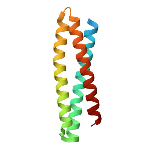 RCSB PDB - 9RGV: X-ray crystal structure of a de novo designed single ...