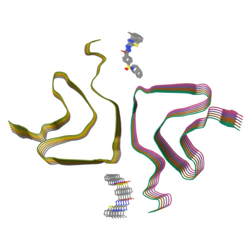 RCSB PDB - 9UG1: Cryo-EM structure of HA32-bound alpha-synuclein fibril ...