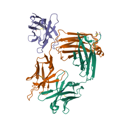 3D molecular structure of mogamulizumab-kpkc (PDB entry 9ULN)