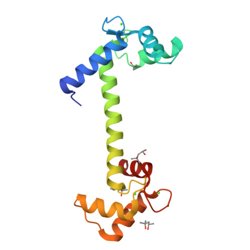 Rcsb Pdb 5a2h Crystal Structure Of Arabidopsis Thaliana Calmodulin 7