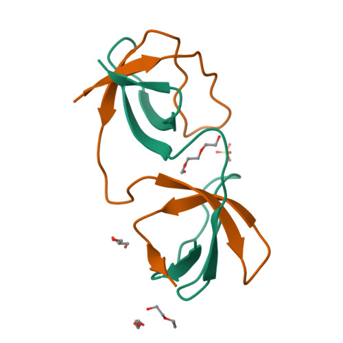 Rcsb Pdb 7a3d Intertwined Dimer Of The C Src Sh3 Domain Mutant T125s 6458