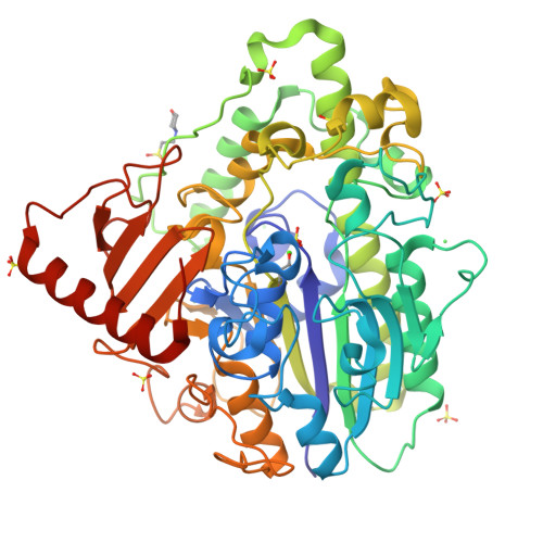 Rcsb Pdb 5aj9 G7 Mutant Of Pas Arylsulfatase From Pseudomonas Aeruginosa