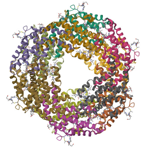 Rcsb Pdb 5aqd Crystal Structure Of Phormidium Phycoerythrin At Ph 8 5