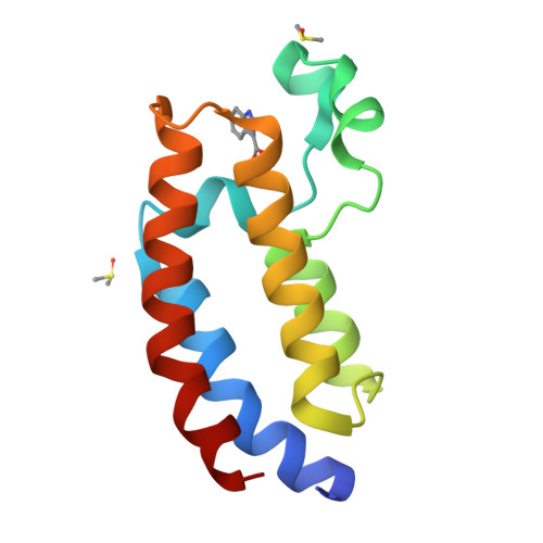 Rcsb Pdb 6axq Crebbp Bromodomain In Complex With Cpd6 Methyl 1h Indole 3 Carboxylate