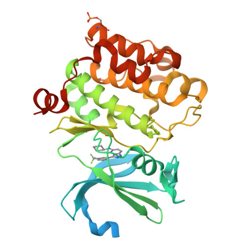 Rcsb Pdb 3bgq Human Pim 1 Kinase In Complex With An Triazolo Pyridazine Inhibitor Vx2