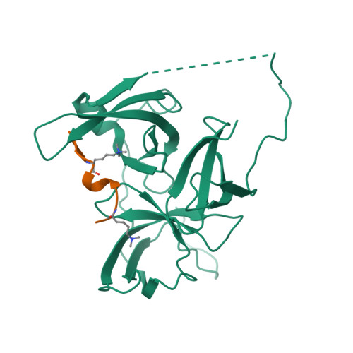 Rcsb Pdb 7bqz Crystal Structure Of Spindlin1 Bound To H3 K4me3 K9me3 Peptide