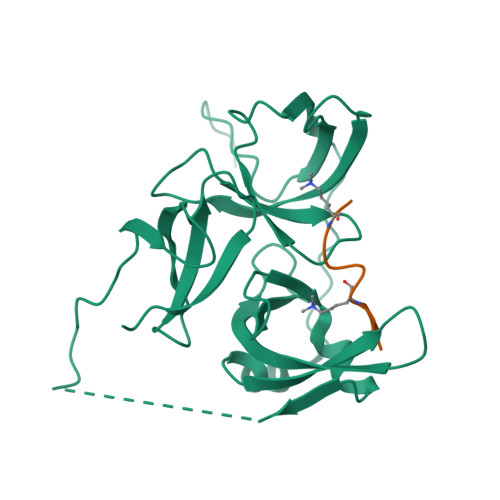 Rcsb Pdb 7bqz Crystal Structure Of Spindlin1 Bound To H3 K4me3 K9me3 Peptide