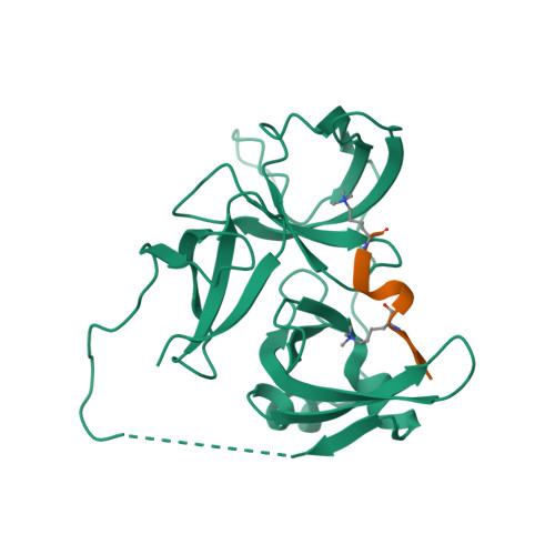 Rcsb Pdb 7bqz Crystal Structure Of Spindlin1 Bound To H3 K4me3 K9me3 Peptide