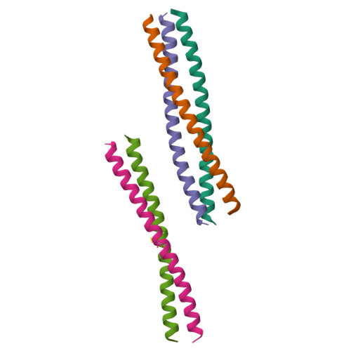 Rcsb Pdb 5d5z Structure Of Chaetomium Thermophilum Skn7 Coiled Coil Domain Crystal Form Ii