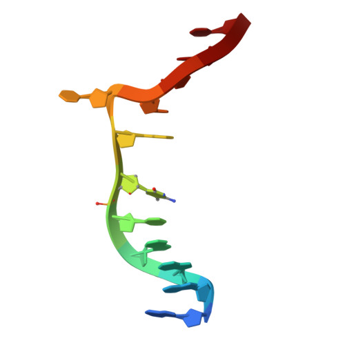 Rcsb Pdb 4da4 Structure Of Mouse Dnmt1 731 1602 Bound To Hemimethylated Cpg Dna